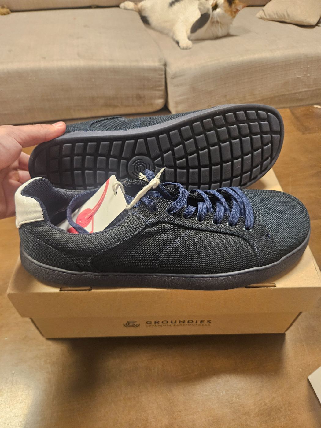 נעלי Groundies Universe Mesh Men Blue מידה 45 יד שנייה