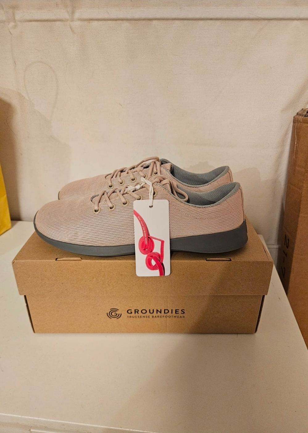 נעלי Groundies Lyon Light Pink Sneakers מידה 39 יד שנייה